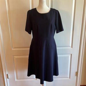 TALBOTS NAVY BABYDOLL DRESS